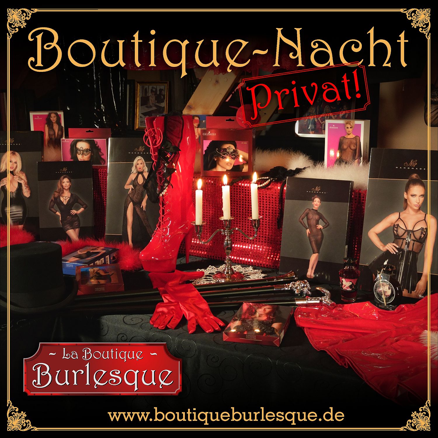 die private boutique nacht in der boutique burlesque der spielerspelunke